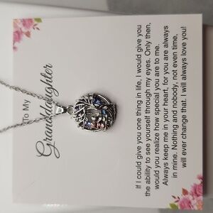 To my granddaughter necklace‎